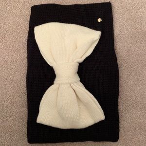 Kate Spade Colorblock Bow Neck Warmer
